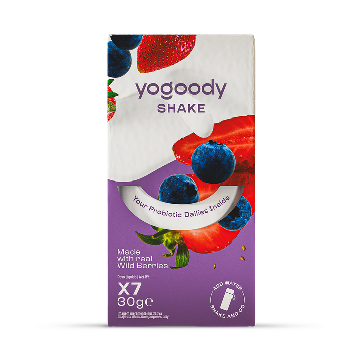 Yogoody Probiotic Yogurt Style Shake Wild Berries 7x 30g