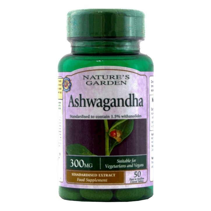 Good n Natural Ashwagandha 50 Tablets 300mg image 1