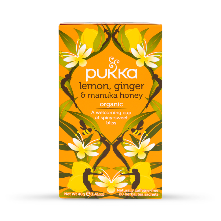 Pukka Lemon, Ginger & a touch of Manuka Honey 20 Tea Bags image 1