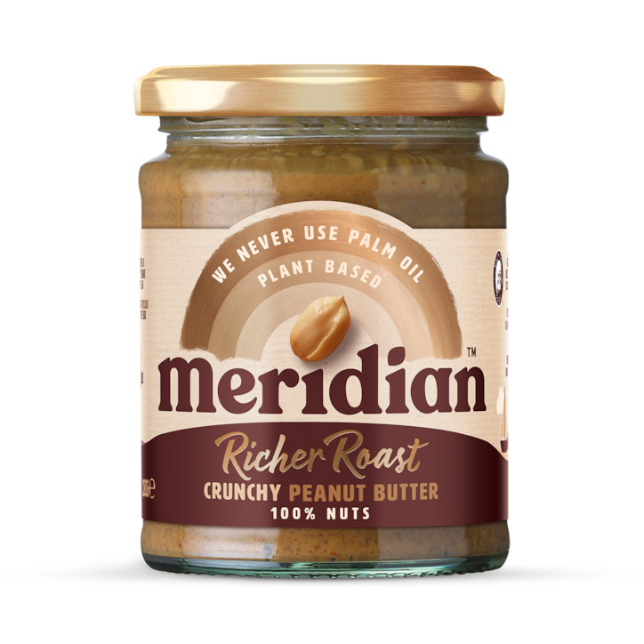 Meridian Deep Roast Crunchy Peanut Butter 280g image 1