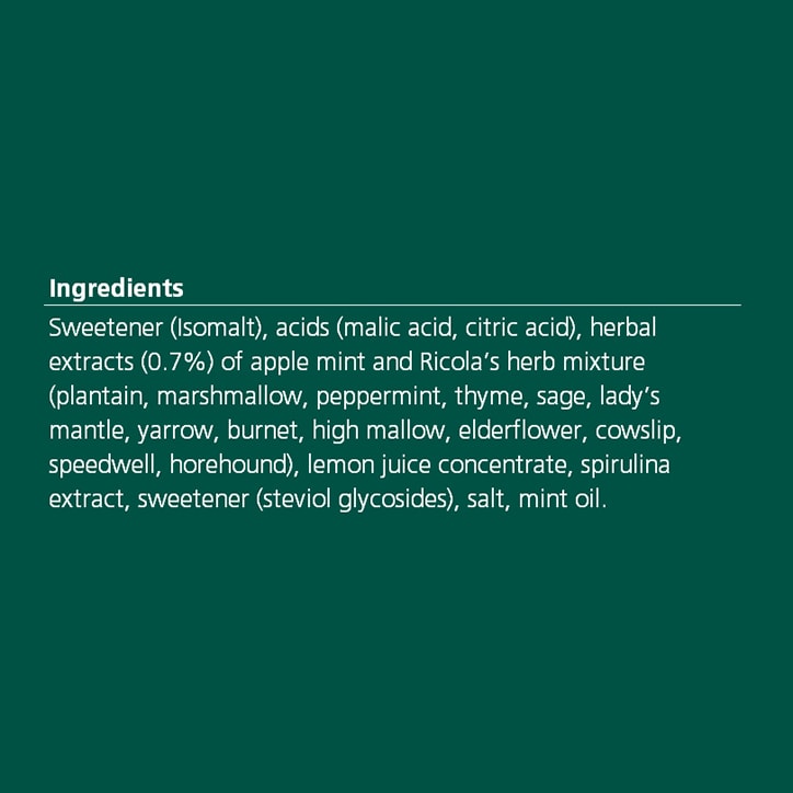 Ricola Swiss Herbal Sweets - Luscious Apple Mint - Sugar Free 45g-3