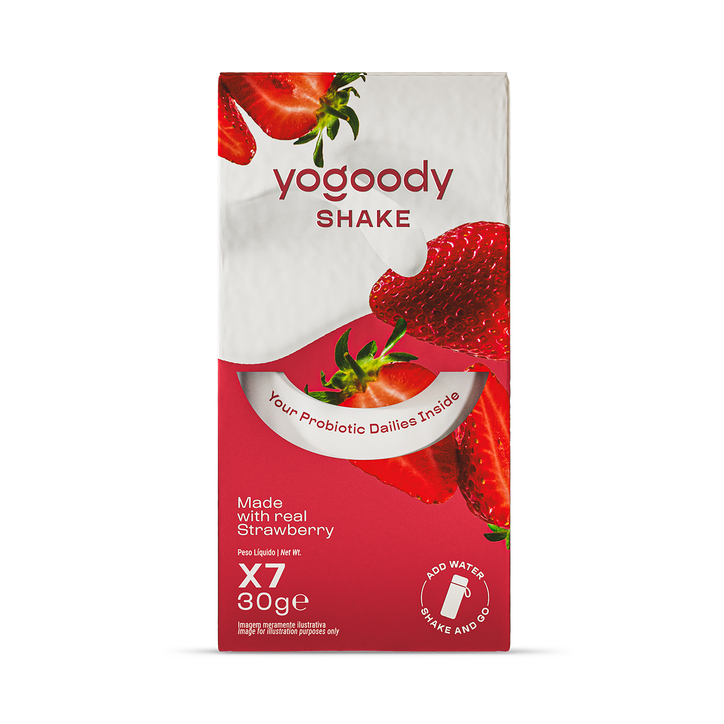 Yogoody Light Probiotic Yogurt Style Shake Strawberry 7X 30G
