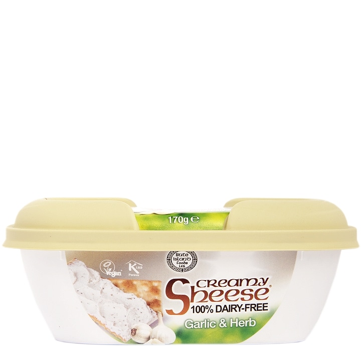 Creamy Sheese Creamy Garlic & Herb Spread 170g image 1