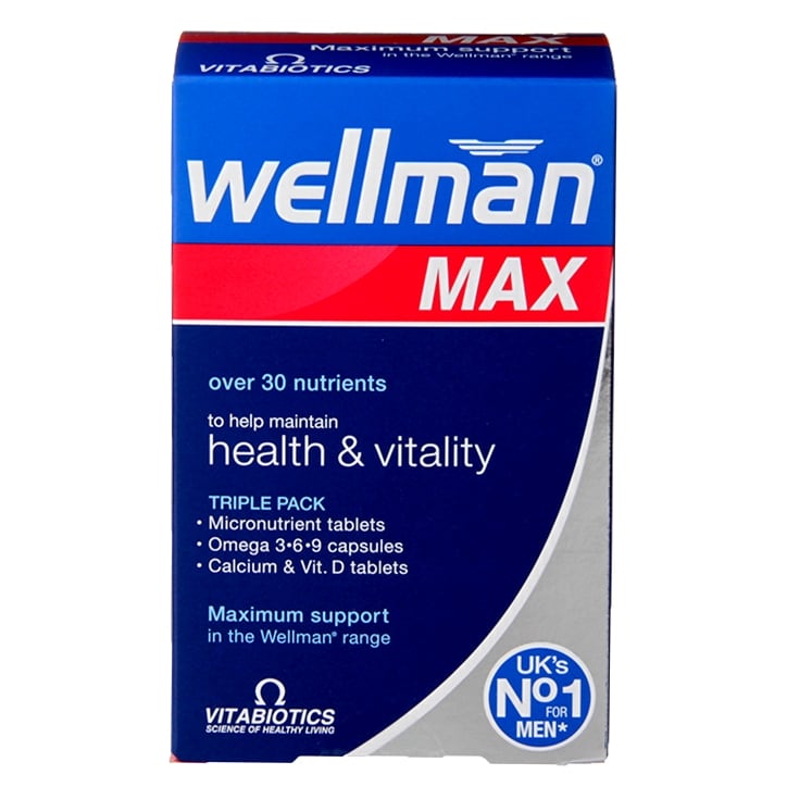 Vitabiotics Wellman Max 84 Capsules-1