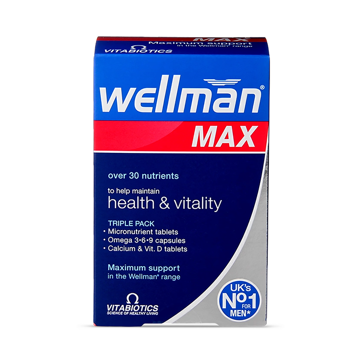 Vitabiotics Wellman Max 84 Capsules image 1