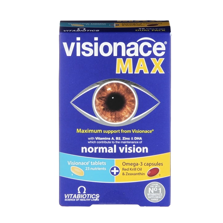 Vitabiotics Visionace Max 56 Capsules-1