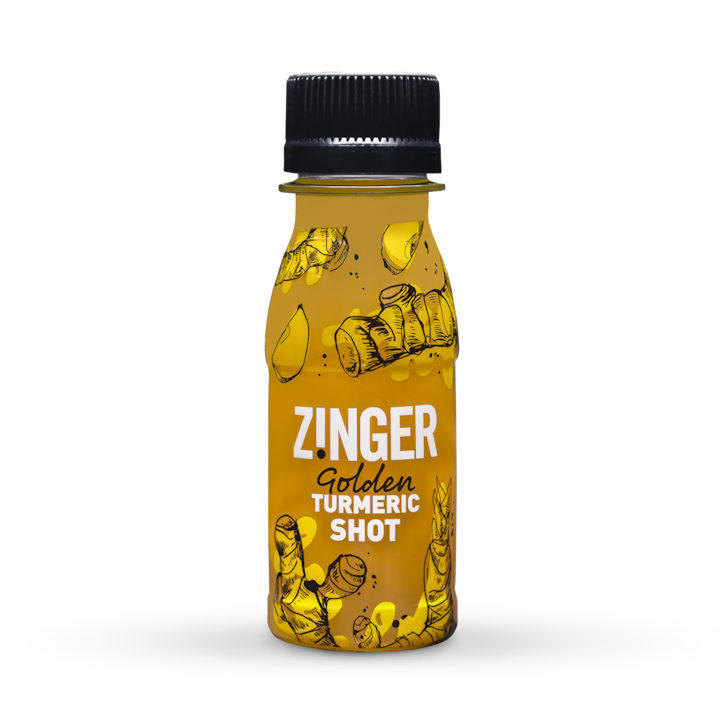 James White Drinks Turmeric Zinger Shot 70ml image 1