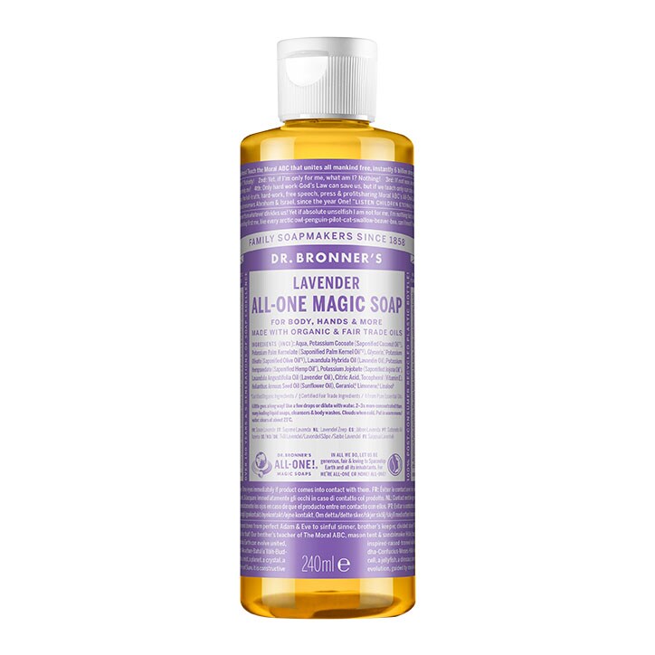 Dr Bronner Lavender All-In-One Magic Soap 240ml image 1