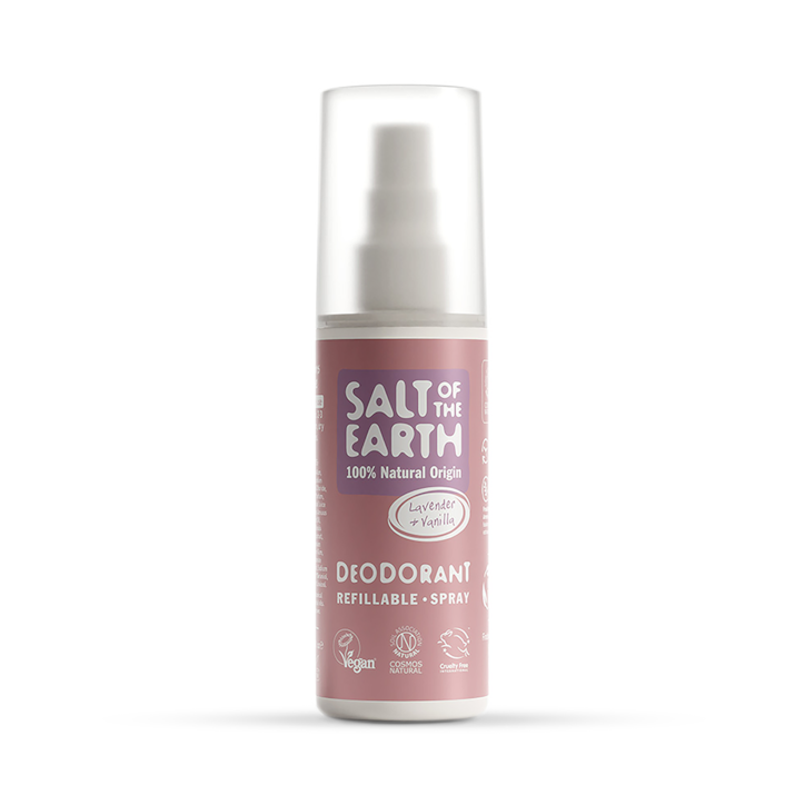 Salt of the Earth - Lavender & Vanilla Natural Deodorant Refillable Spray 100ml image 1