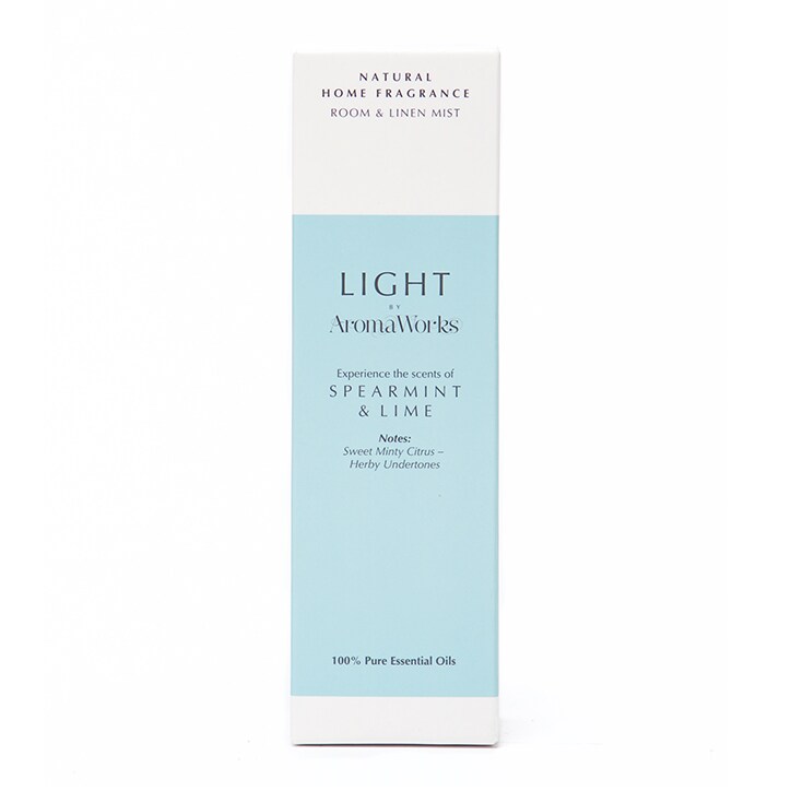 AromaWorks Spearmint & Lime Room & Linen Mist 100ml