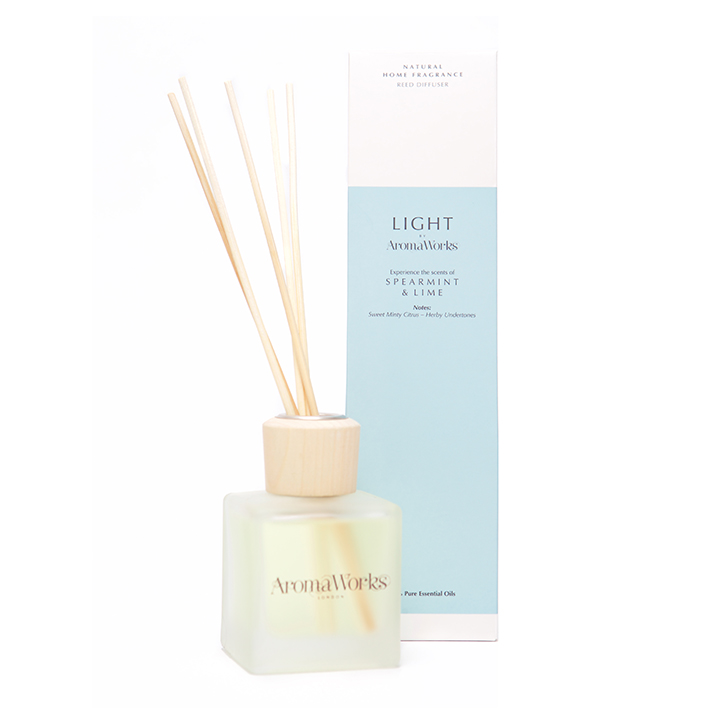 AromaWorks Spearmint & Lime Reed Diffuser 100ml image 2