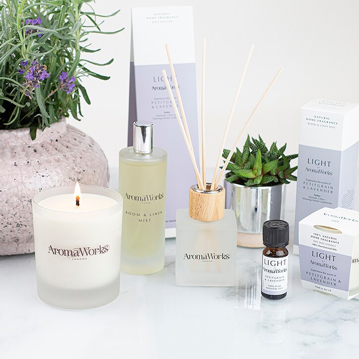 AromaWorks Lavender & Petitgrain Reed Diffuser 100ml