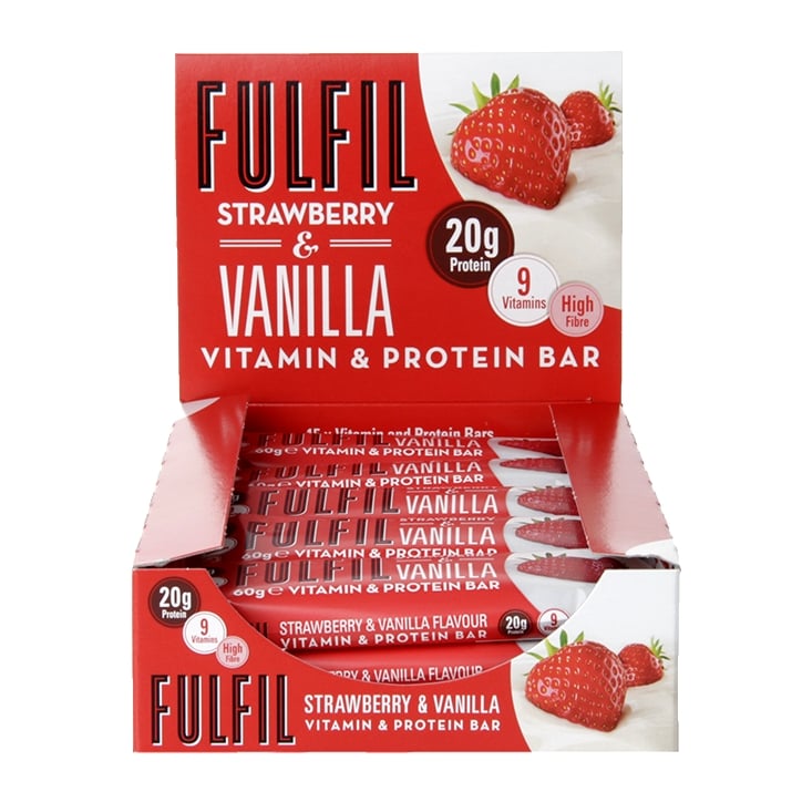 Fulfil Strawberry & Vanilla 15 x 55g image 1