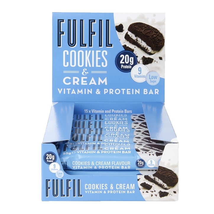 Fulfil Cookies & Cream 15 x 55g image 1
