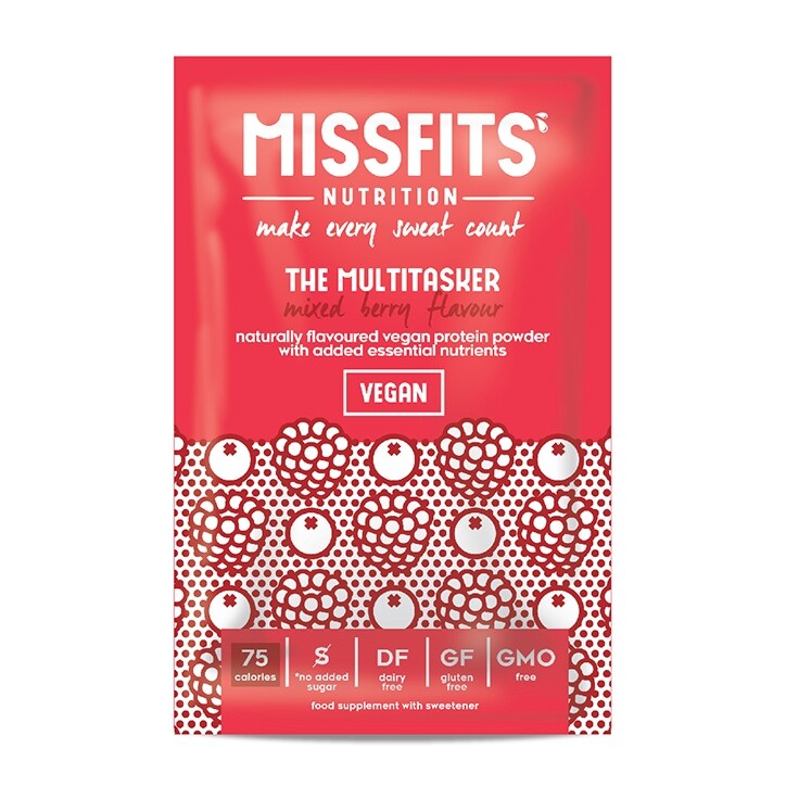 MissFits Pea Protein Mixed Berry Sachet 25g image 1