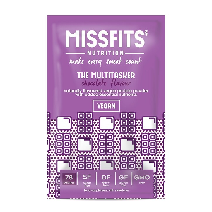 MissFits Pea Protein Chocolate Sachet 25g image 1