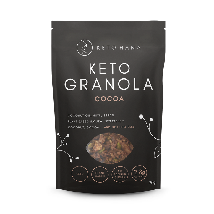 Keto Hana Granola Cocoa 30g