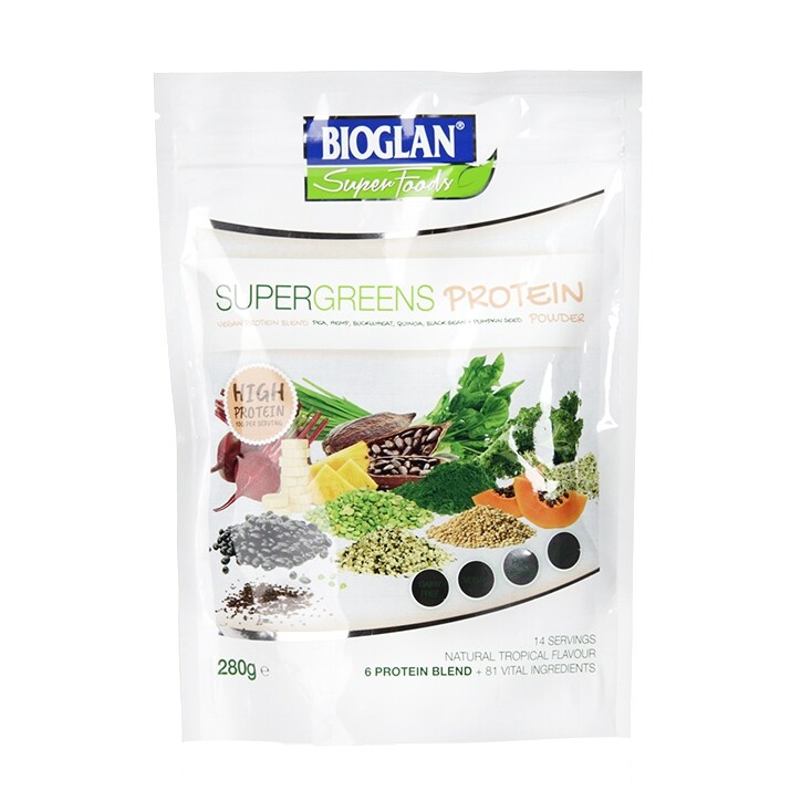 Bioglan Supergreens Protein 280g image 1