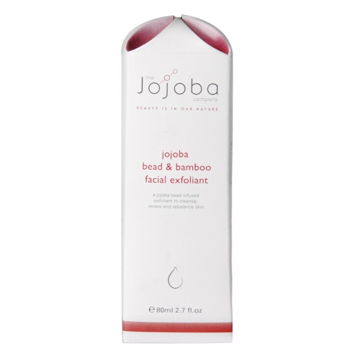 The Jojoba Company Jojoba Bead & Bamboo Facial Exfoliant 80ml image 1