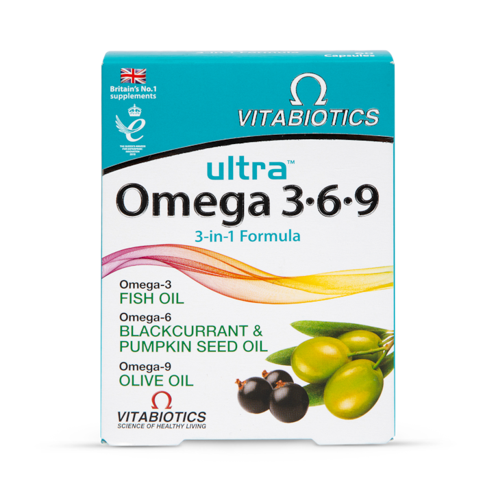 Vitabiotics Ultra Omega 369 Formula 60 Capsules image 1