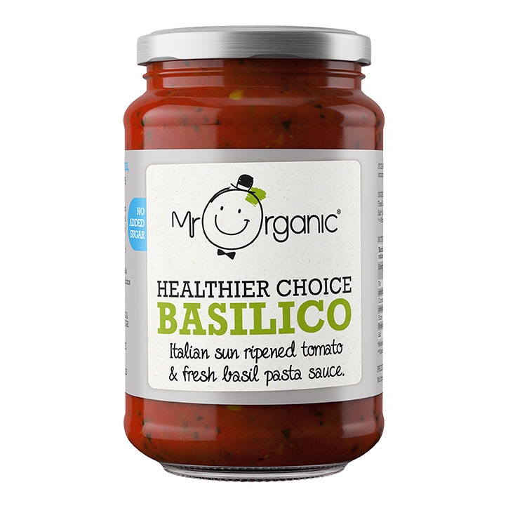 Mr Organic Basilico Pasta Sauce 350g-1