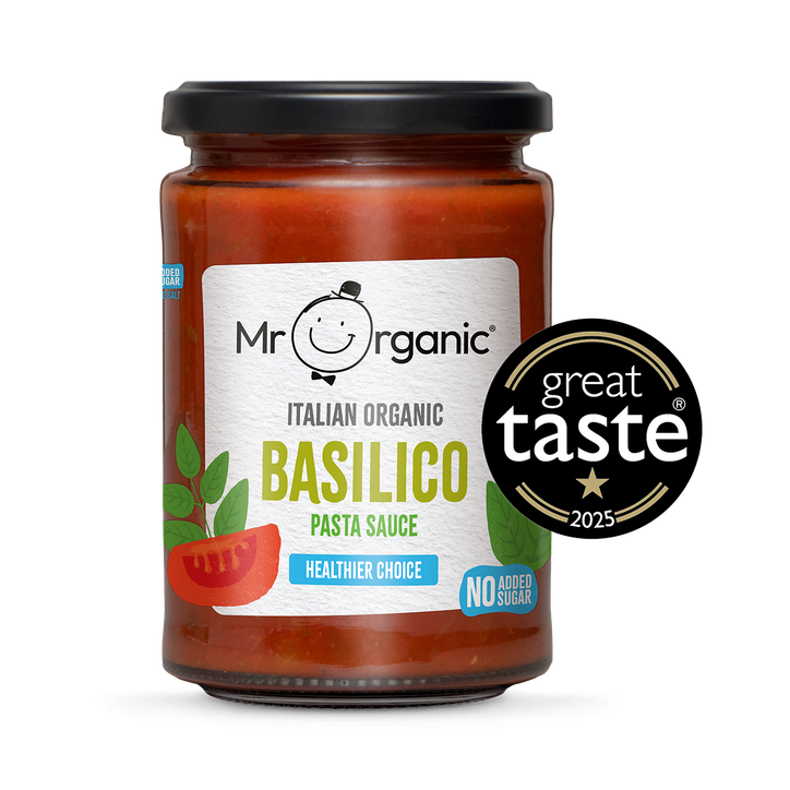 Mr Organic Basilico Pasta Sauce 350g image 1