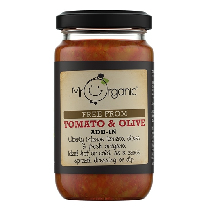 Mr Organic Tomato & Olive Add In Sauce 190g image 1