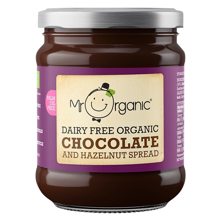 Mr Organic Dairy Free Chocolate and Hazelnut Spread 200g image 1