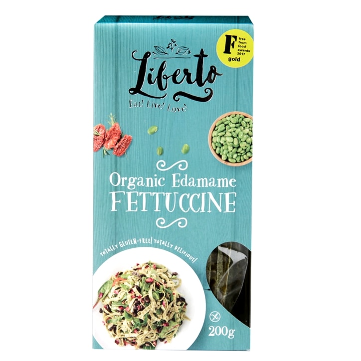 Liberto Organic & Vegan Edamame Fettuccine 200g-1