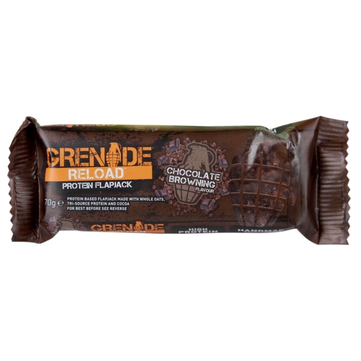 Grenade Reload Flapjack Chocolate Browning 70g