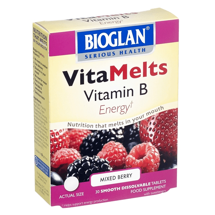 Bioglan Vitamelts Vitamin B Tablets image 1
