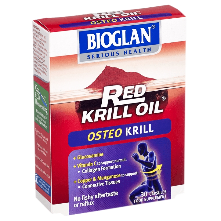 Bioglan Red Krill Oil Osteokrill 30 Capsules Holland & Barrett