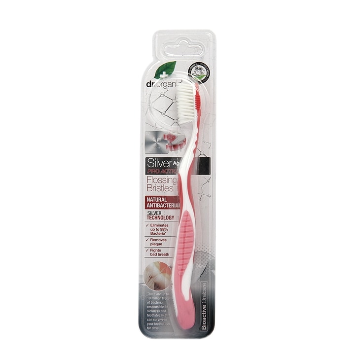 Dr Organic Silver Pro Action Toothbrush-1