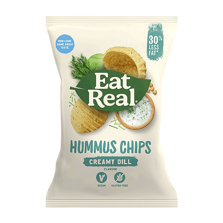 Eat Real Creamy Dill Hummus Chips | Holland & Barrett