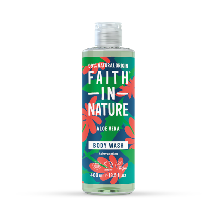 Faith in Nature Aloe Vera Body Wash 400ml image 1