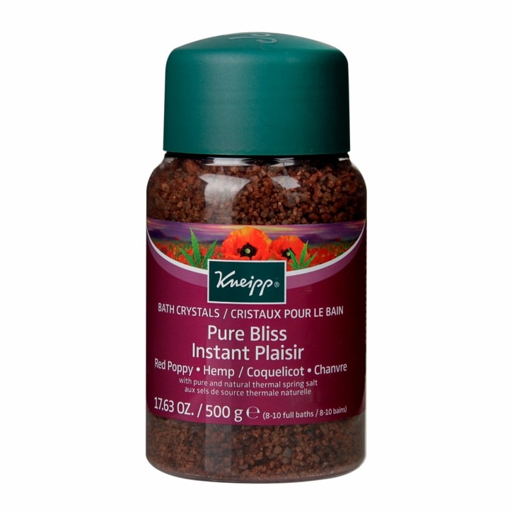 Kneipp Pure Bliss Red Poppy and Hemp Herbal Salts 500g-1