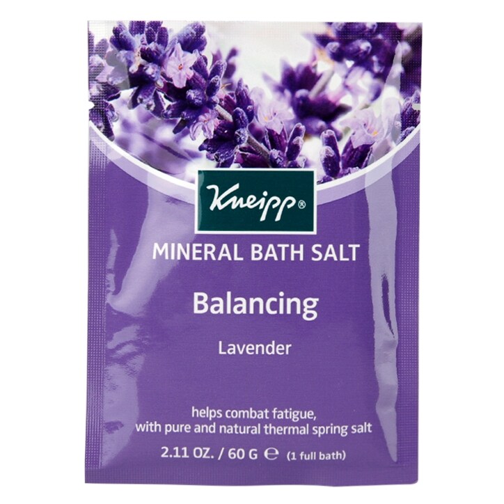 Kneipp Balancing Lavender Mineral Bath Salts 60g image 1