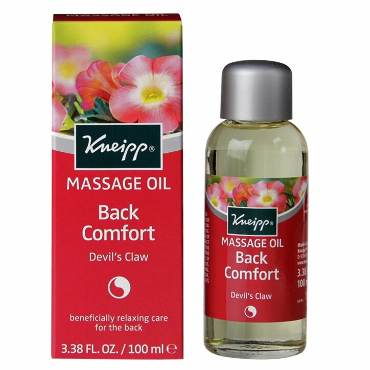 Kneipp Back Comfort Devil's Claw Massage Oil 100ml-1
