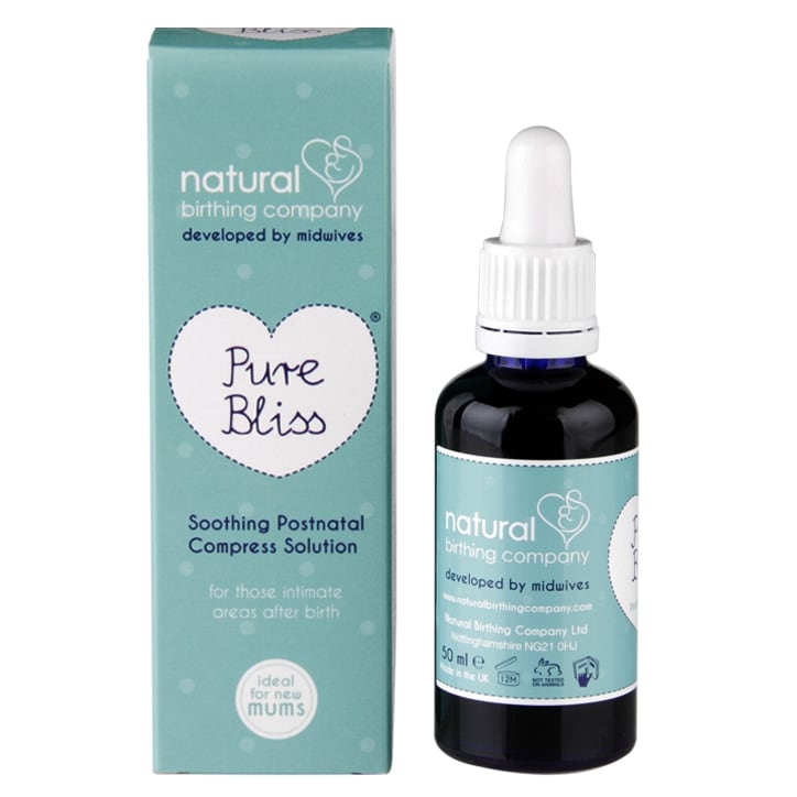 Natural Birthing Co Pure Bliss Soothing Postnatal Compress Solution 50ml