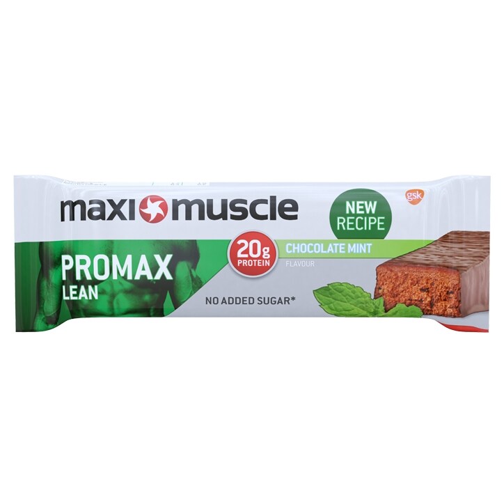 MaxiMuscle Promax Lean Bar Chocolate Mint 60g image 1