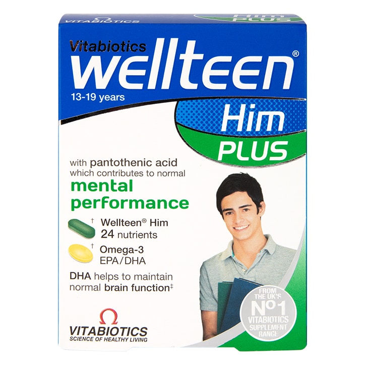 Vitabiotics Wellteen Him Plus 56 Tablets-1