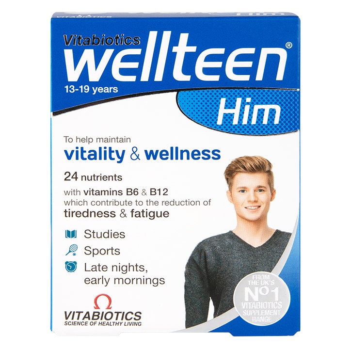 Vitabiotics Wellteen Him 28 Tablets-1