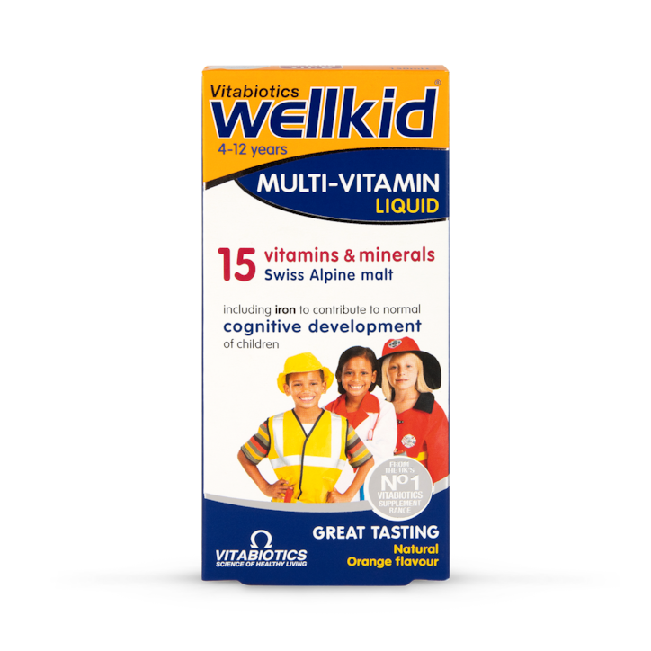 Vitabiotics Wellkid Multivitamin Liquid 150ml image 1
