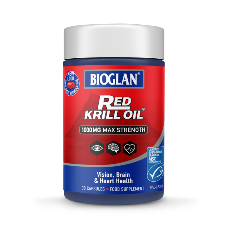 Bioglan Red Krill Oil 1000mg Max Strength Capsules - 30 Capsules