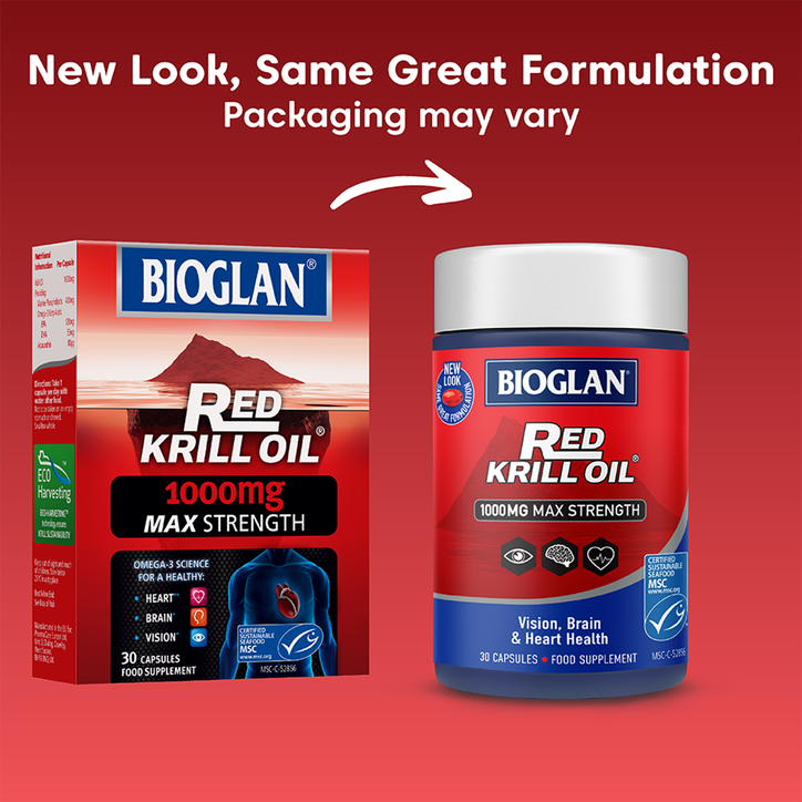 Bioglan Red Krill Oil 1000mg Max Strength 30 Capsules image 2