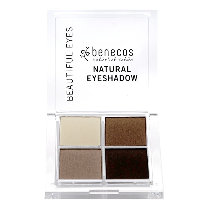 Benecos Natural Quattro Eyeshadow Coffee & Cream 4.8g-1