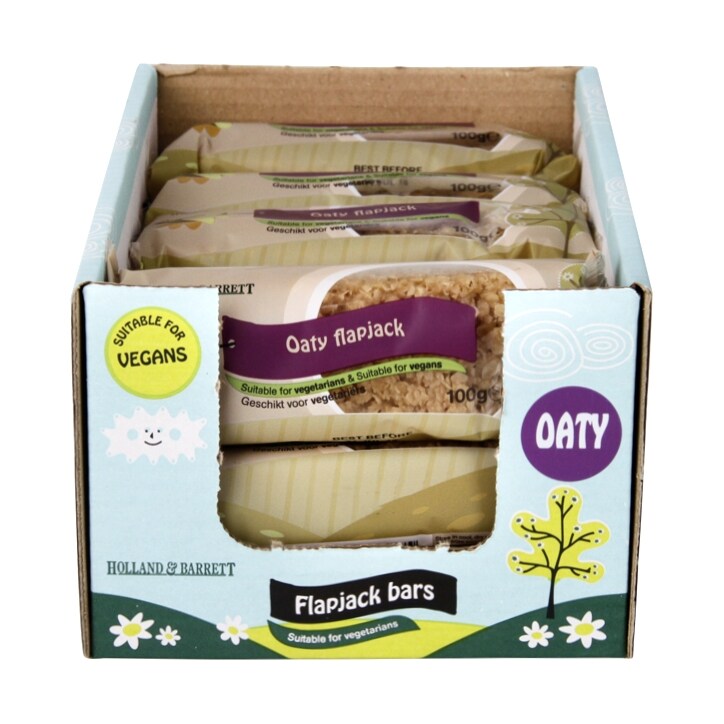 Holland & Barrett Oaty Flapjack 15 x 100g image 1