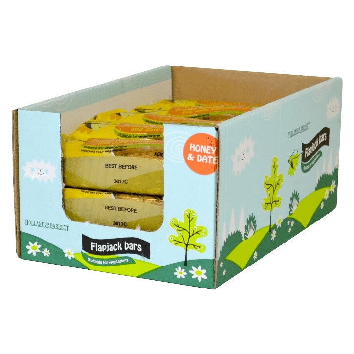 Holland & Barrett Orange Blossom Honey & Date Flapjack image 1