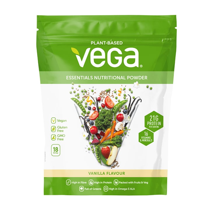 Vega Essentials Nutritional Powder Vanilla 612g image 1