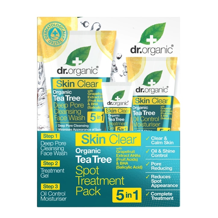 Dr Organic Skin Clear Treatment Pack-1